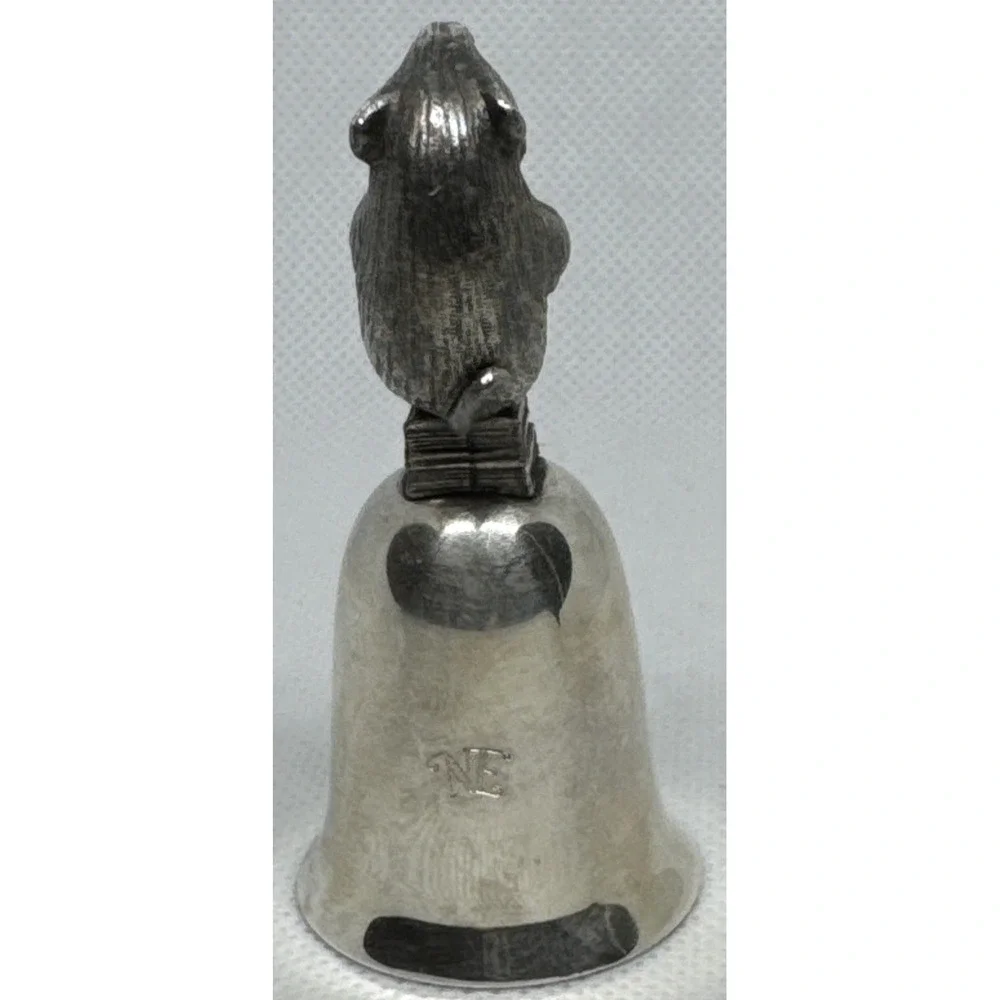 Beatrix Potter Timmy Willie Mouse Pewter Bell NE Collectors Society